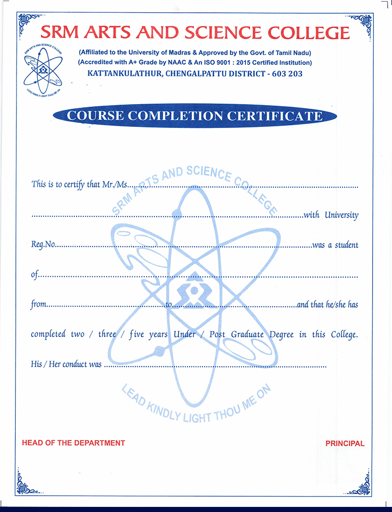 Certificate Template Preview